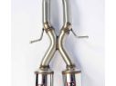 SUPERSPRINT CENTRAL EXHAUST + X LINK PIPE AUDI A6 ALLROAD QUATTRO 3.2 FSI V6 (255 HP) 06-09