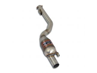 SUPERSPRINT FRONT EXHAUST SECTION WITH CATALYST RIGHT  MERCEDES A209 CLK 55 AMG V8 CABRIO (367 HP) 05-06