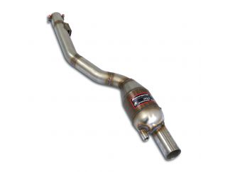 SUPERSPRINT FRONT EXHAUST SECTION WITH CATALYST LEFT  MERCEDES A209 CLK 55 AMG V8 CABRIO (367 HP) 05-06