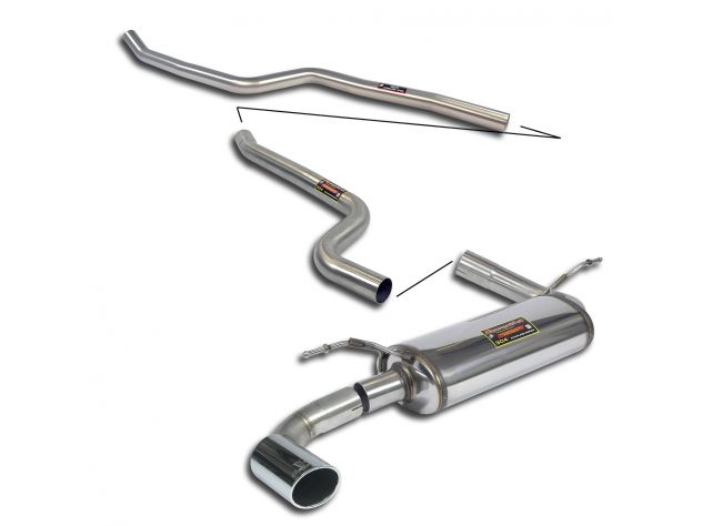 SUPERSPRINT COMPLETE EXHAUST SPORT  BMW F20 / F21 116I 1.6T (4 CIL./ N13- 136 HP) 2011-2014