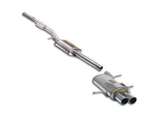 SUPERSPRINT SPORT EXHAUST PACK  AUDI A4 QUATTRO (BERLINA+ AVANT) 2.4I V6 (165 HP) FINO AL 2000