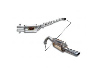 SUPERSPRINT COMPLETE EXHAUST SPORT PACK-CENTRAL EXIT ALFA ROMEO 75 3.0 V6 Q.V. (192 HP) 90-92