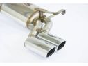 SUPERSPRINT CENTRAL EXHAUST + REAR 95X75 MERCEDES C124 E 280 24V (M104- 193 HP- 197 HP) 89-97