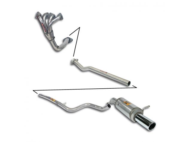 SUPERSPRINT EXHAUST SYSTEM KIT D CITROËN C3 1.6I 16V (110 HP) 01-09