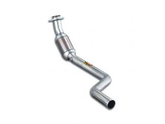 SUPERSPRINT FRONT EXHAUST SECTION WITH CATALYST RIGHT  JAGUAR XF 4.2I V8 (300 HP) 08-09