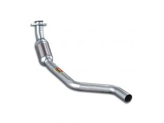 SUPERSPRINT FRONT EXHAUST SECTION WITH CATALYST LEFT  JAGUAR XF 5.0I V8 (385 HP) 09-12