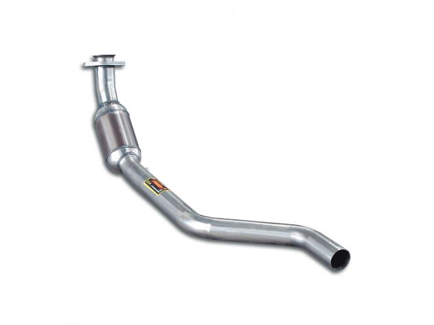 SUPERSPRINT FRONT EXHAUST SECTION WITH CATALYST LEFT  JAGUAR XF 5.0I V8 SUPERCHARGED (470 HP) 2009