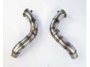 SUPERSPRINT TURBO PIPES KIT RH/LH BMW F06 M6 GRAN COUPÈ V8 "COMPETITION" (600 HP) 2015-2018 (CON VALVOLA)