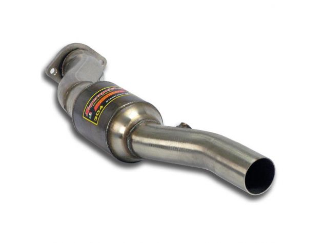 SUPERSPRINT RIGHT FRONT EXHAUST WITH CATALYST RANGE ROVER L322 4.4I V8 02-04 (MOTORE BMW)