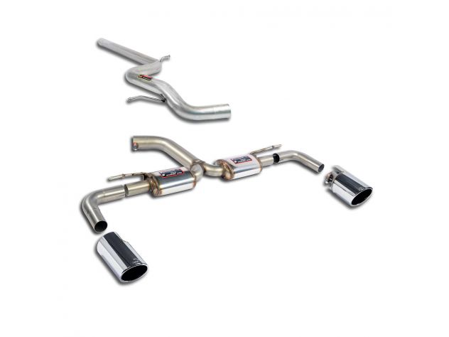 SUPERSPRINT PERFORMANCE SPORT EXHAUST PACK C  VW GOLF VIII GTI 2.0 TSI (245 HP- MODELLI CON GPF) 2020+