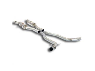 SUPERSPRINT CENTRAL EXHAUST RH/LH JEEP GRAND CHEROKEE (3.6I V6- 286 HP) 2011-2013 (CON VALVOLA)