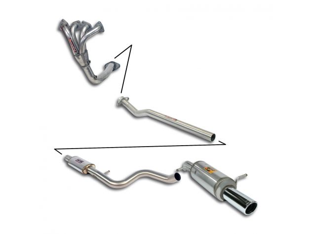 SUPERSPRINT EXHAUST SYSTEM KIT C CITROËN C3 1.4I 16V (90 HP) 01-09