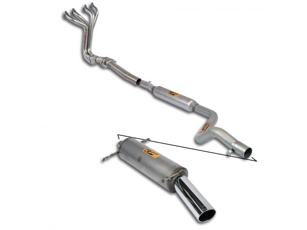 SUPERSPRINT PERFORMANCE SPORT EXHAUST PACK 4-1 OVERSIZE DIAM. 50MM CEE APPROVAL VW SCIROCCO GTI 1.8 84+