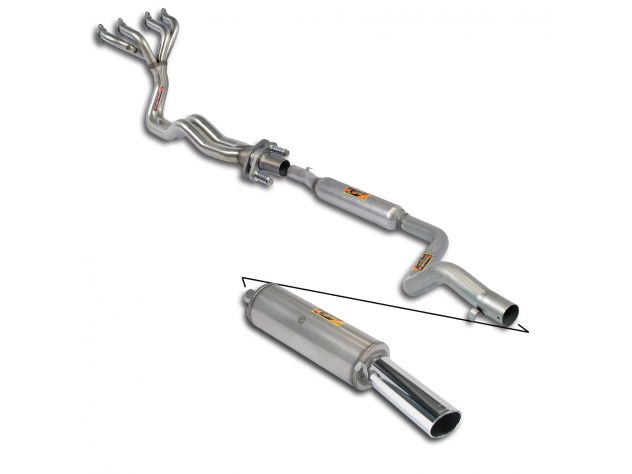 SUPERSPRINT PERFORMANCE SPORT EXHAUST PACK 4-2-1 OVERSIZE DIAM. 50MM CEE APPROVAL VW SCIROCCO GLI 1.5-7/'82