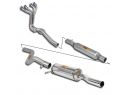 PACCHETTO SCARICO TRACK PERFORMANCE DIAM. 60MM 4-1 SUPERSPRINT VW SCIROCCO GTI 1.8 84+