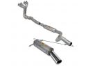 SUPERSPRINT PERFORMANCE SPORT EXHAUST PACK 4-1 OVERSIZE DIAM. 50MM CEE APPROVAL VW GOLF I CABRIO 1.6 84-88