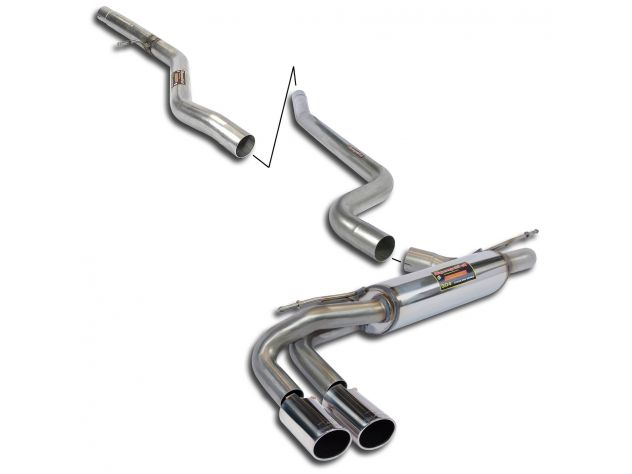 SUPERSPRINT COMPLETE EXHAUST SPORT  BMW F20 / F21 125I 2.0T (218 HP) 2011-2014