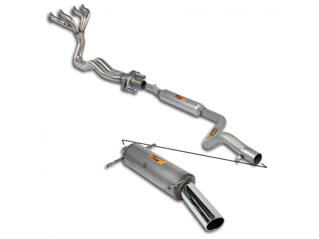 SUPERSPRINT PERFORMANCE SPORT EXHAUST PACK 4-2-1 OVERSIZE DIAM. 50MM CEE APPROVAL VW SCIROCCO GTI 1.8 84+