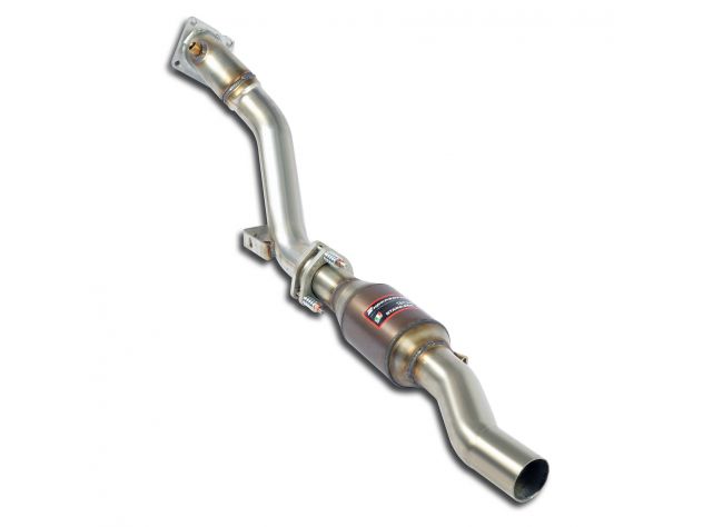 SUPERSPRINT TURBO EXHAUST PIPE KIT RIGHT WITH CATALYST AUDI A6 4B QUATTRO (BERLINA+ AVANT) 2.7I V6 TURBO (230HP- 250HP) 97-04