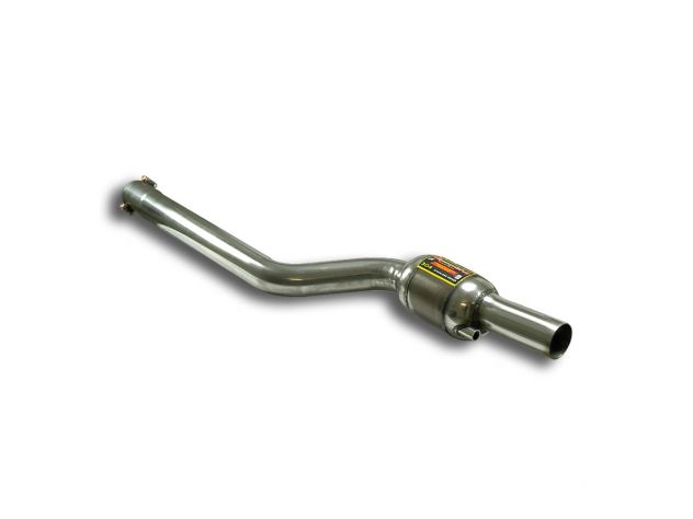 SUPERSPRINT FRONT EXHAUST SECTION LEFT WITH CATALYST 200CPSI MERCEDES A209 CLK 280 V6 CABRIO (M272 3.0L- 231 HP) 05-09