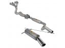 SUPERSPRINT PERFORMANCE SPORT EXHAUST PACK 4-2-1 OVERSIZE DIAM. 50MM CEE APPROVAL VW GOLF I CABRIO 1.6 84-88