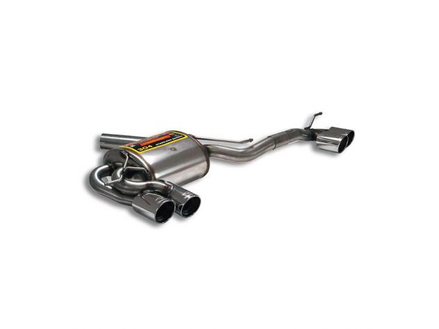 SUPERSPRINT REAR TERMINAL RIGHT 80 + LEFT 80 BMW E81 130I (265- 258 HP) 2007-2012