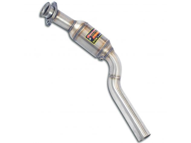 SUPERSPRINT DOWNPIPE RIGHT + CATALYST  JAGUAR XK COUPÈ / CABRIO 5.0L V8 (385 HP) 2009-2014