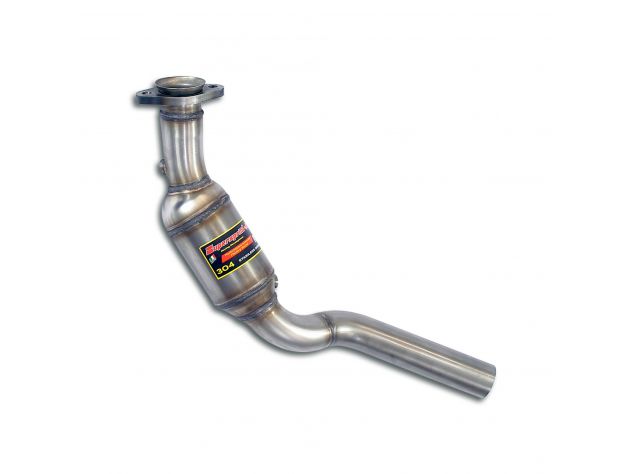 DOWNPIPE SINISTRO + CATALIZZATORE  SUPERSPRINT JAGUAR XK COUPÈ / CABRIO 5.0L V8 (385 HP) 2009-2014