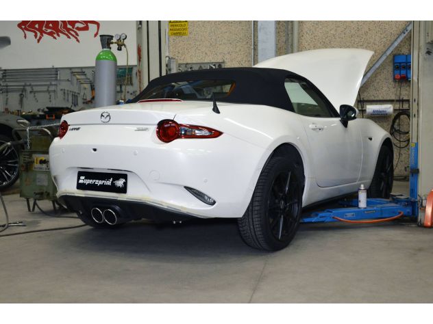 SUPERSPRINT COMPLETE EXHAUST SPORT PACK-GT3 STYLE SYSTEM MAZDA MX-5 1.5I (132 HP) 2016+