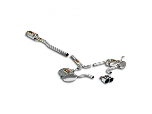 SUPERSPRINT SPORT EXHAUST PACK  MINI COOPER S 1.6I "JOHN COOPER WORKS" (200 HP- 210 HP) 04-06