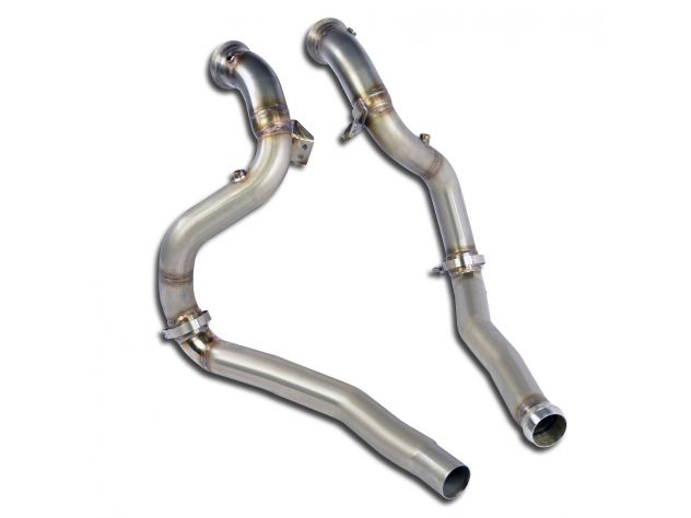 KIT DOWNPIPE DX/SX SUPERSPRINT MERCEDES C190 AMG GT 4.0I V8 BI-TURBO (462 HP- 476 HP) 2015+