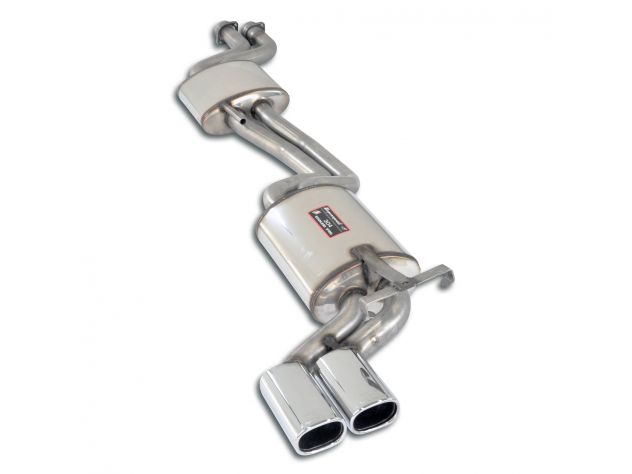 SUPERSPRINT CENTRAL EXHAUST + REAR 95X75 MERCEDES C124 E 260 CE (M103- 160 HP- 166 HP) 84-89