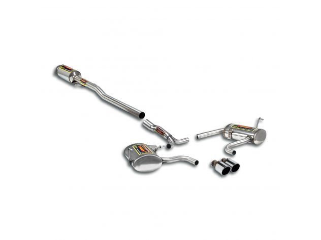 SUPERSPRINT SPORT EXHAUST PACK  MINI COOPER S 1.6I "JOHN COOPER WORKS" CABRIO (200- 210 HP)04-06