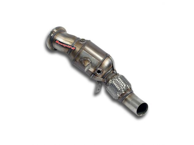 DOWNPIPE + CATALIZZATORE SUPERSPRINT BMW F22 220I 2.0T (MOTORE N20- 184 HP) 2014-2016