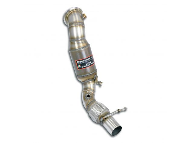 DOWNPIPE + CATALIZZATORE SUPERSPRINT BMW F30 / F31 (BERLINA-TOURING) EFFICIENTDYNAMICS 320I 1.6T (170 HP) 2012-2015