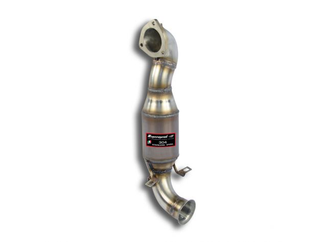 DOWNPIPE + CATALIZZATORE SUPERSPRINT PEUGEOT 208 GTI 1.6I 16V (200 HP) 2013-2015