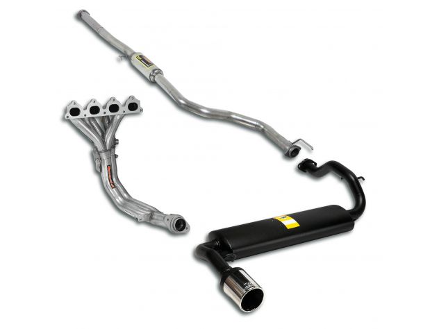 SUPERSPRINT SPORT COMPLETE EXHAUST SYSTEM DIAM. 60 HONDA ACURA INTEGRA / GS-R 3P. HATCHBACK 1.6I / 1.8I 89-92