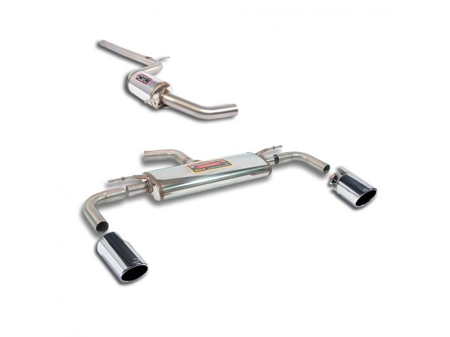 SUPERSPRINT PERFORMANCE SPORT EXHAUST PACK A VW GOLF VIII GTI 2.0 TSI (245 HP- MODELLI CON GPF) 2020+