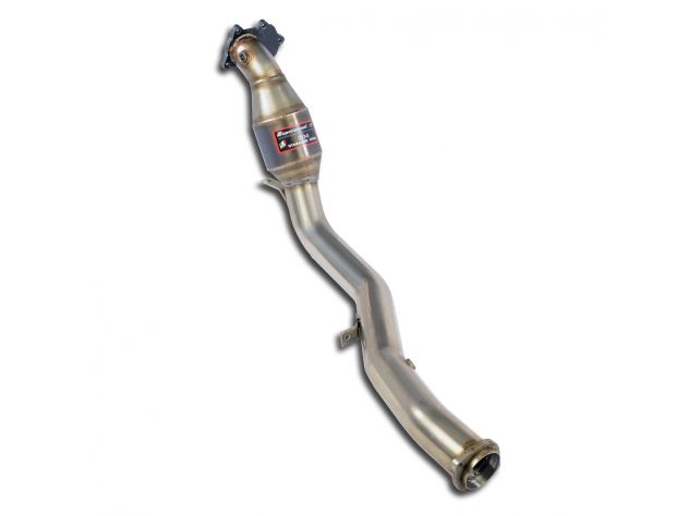 DOWNPIPE + CATALIZZATORE DIAM.76MM SUPERSPRINT SUBARU IMPREZA (BERLINA 4P.) 2.5I TURBO STI (300 HP) 11-14