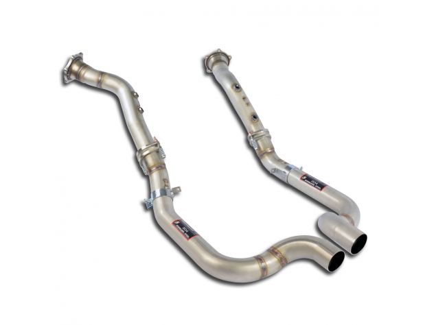 SUPERSPRINT TURBO EXHAUST PIPE KIT PORSCHE PANAMERA TURBO / TURBO S 4.8I (500 HP / 550 HP) 2010-2013