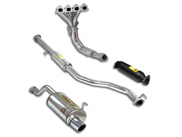 SCARICO COMPLETO SPORT DIAM. 50 SUPERSPRINT HONDA CIVIC 3P. 1.3I / 1.5I / 1.6I 92-95