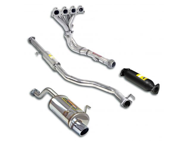 SUPERSPRINT SPORT COMPLETE EXHAUST SYSTEM DIAM. 50 HONDA CRX / DEL SOL 1.6 VTI (160 HP) 93