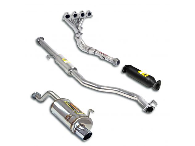 SCARICO COMPLETO SPORT DIAM. 50 SUPERSPRINT HONDA CIVIC 3P. 1.4I / 1.6I 96-01