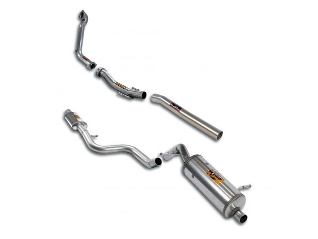 SUPERSPRINT COMPLETE EXHAUST SPORT PERFORMANCE PLUS PACKAGE CITROËN DS3 RACING THP 1.6I 16V (207 HP) 2011-2015