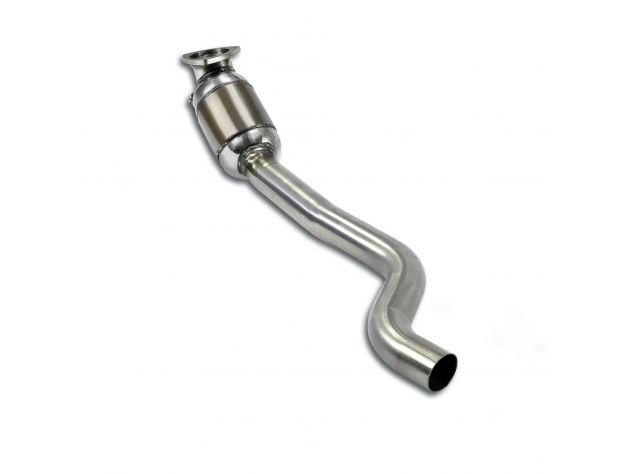 SUPERSPRINT FRONT EXHAUST SECTION WITH CATALYST RIGHT  FERRARI FF 6.3L V12 (660 HP) 12-16