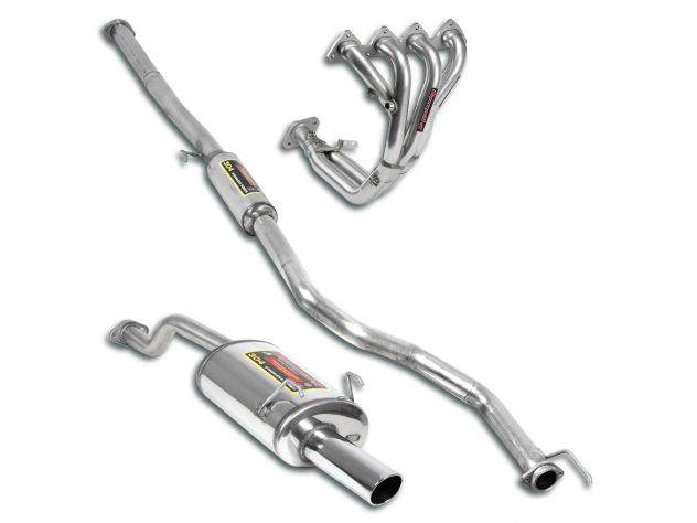 SUPERSPRINT SPORT COMPLETE EXHAUST SYSTEM DIAM. 60 HONDA CIVIC 4P. 1.6 VTI 92-96