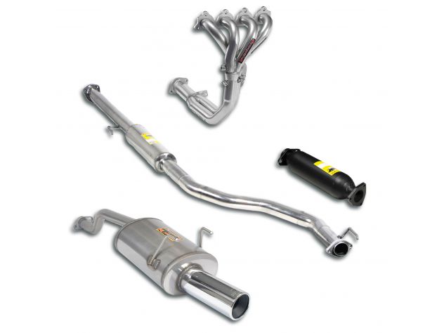 SUPERSPRINT SPORT COMPLETE EXHAUST SYSTEM DIAM. 50 HONDA CIVIC COUPÈ 1.5I V-TEC 93-95