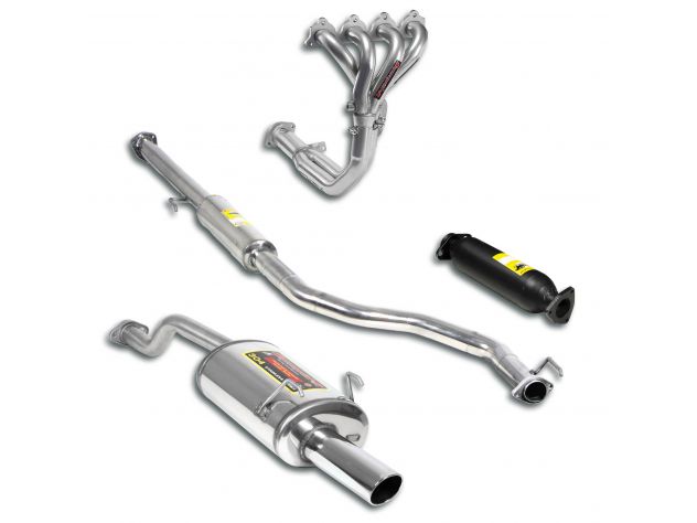 SUPERSPRINT SPORT COMPLETE EXHAUST SYSTEM DIAM. 50 HONDA CIVIC 5P. 1.5I V-TEC 97-00