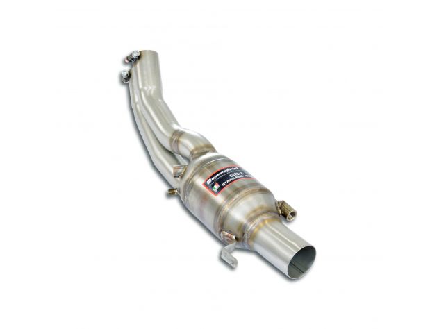 SUPERSPRINT FRONT EXHAUST SECTION WITH CATALYST RIGHT  FERRARI 599 GTB FIORANO / HGTE 6.0I V12 (620 HP) 06-12