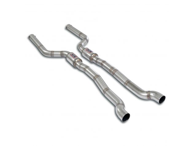 SUPERSPRINT FRONT EXHAUST SECTION LIGHTWEIGHT RH/LH BMW F93 M8 GRAN COUPÈ M X-DRIVE 4.4I V8 (S63M- 600 HP- MODELLI CON OPF) 2020